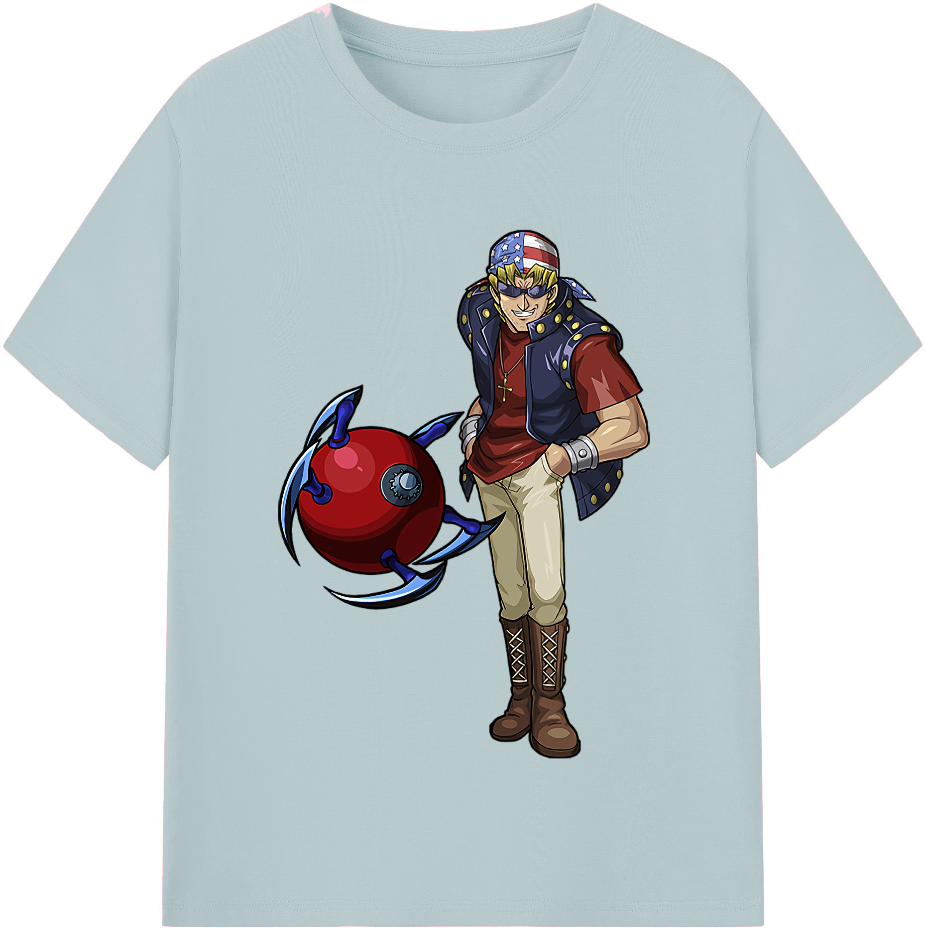 （画像用） 遊☆戯☆王 Yu-Gi-Oh! 綿100％半袖Tシャツ（フロントプリント）